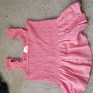 Anthropology Pink Tank Top